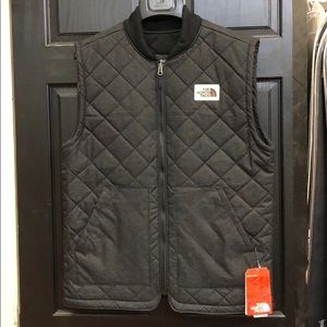 The North Face Black Quilted Vest